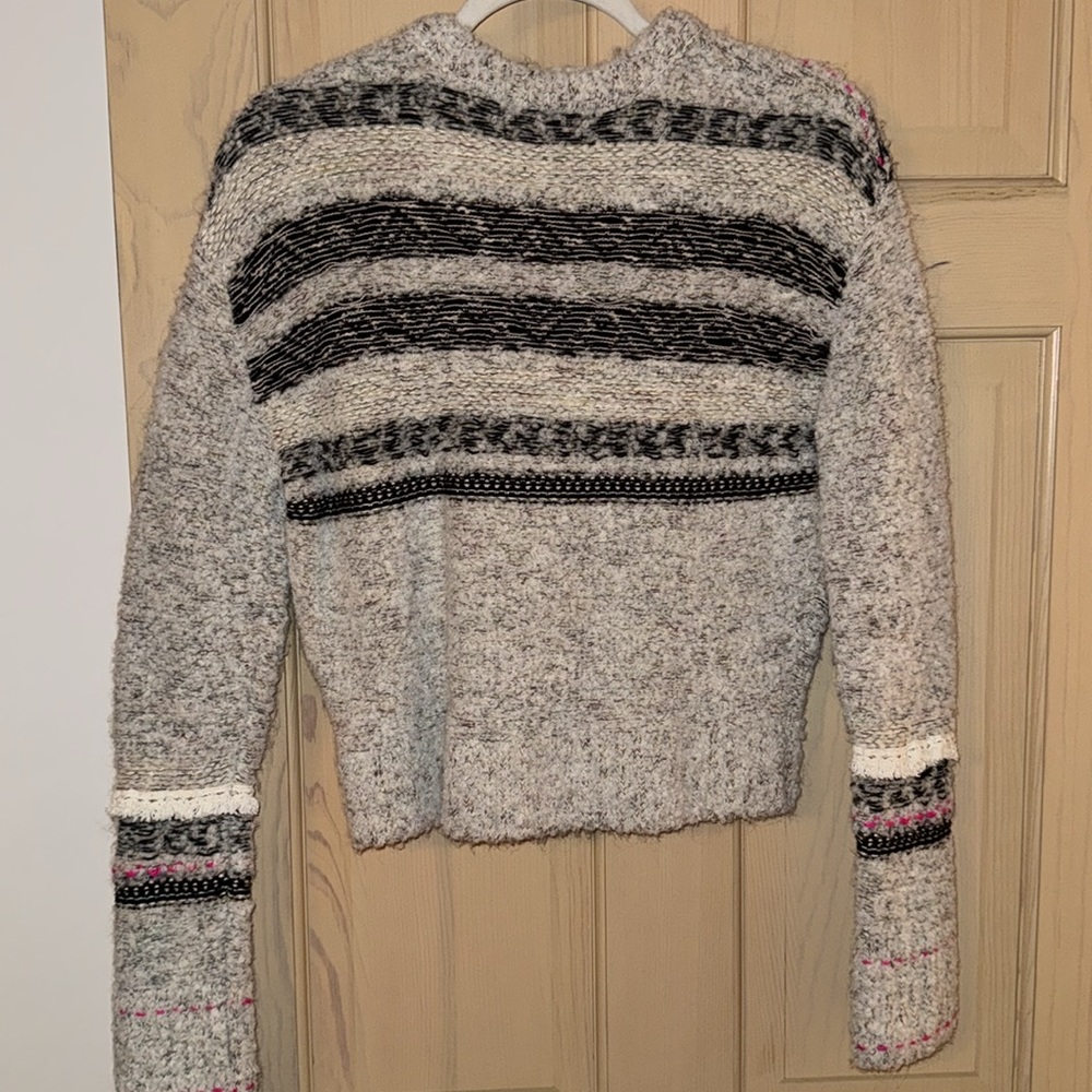 Free People Color Pop Henley Sweater - Picture 2 of 7